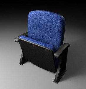 3d theater chair model