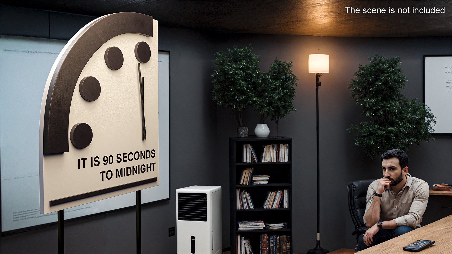 3D Doomsday Clock - TurboSquid 2273688