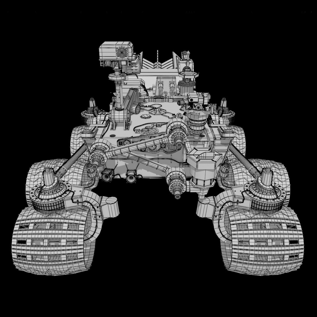 3d Rover Mars Spirit