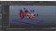 Guppy Fish Red Snake Rigged for Maya