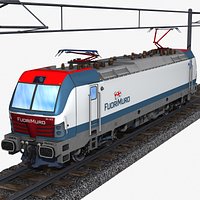 siemens vectron 191 003 locoitalia - fuori muro