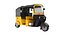tuk-tuk modeled 3D model