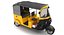 tuk-tuk modeled 3D model