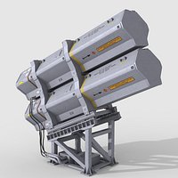RBS 15 Mk4 MISSSILES LAUNCHER