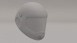 helmet skydiving 3D model