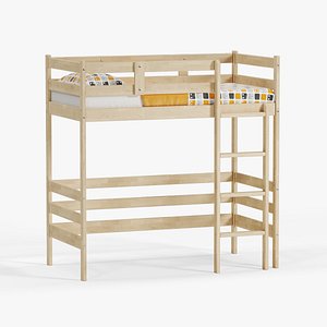 Loft Bed 3D