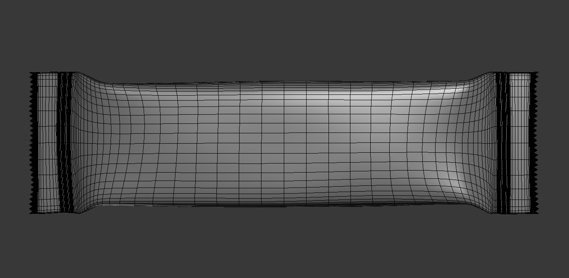 Chocolate Snickers 3d Model