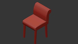 puff chair 3D model