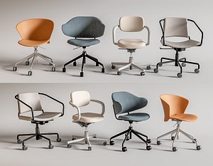 White Office Chair Armchair Lounge Chair