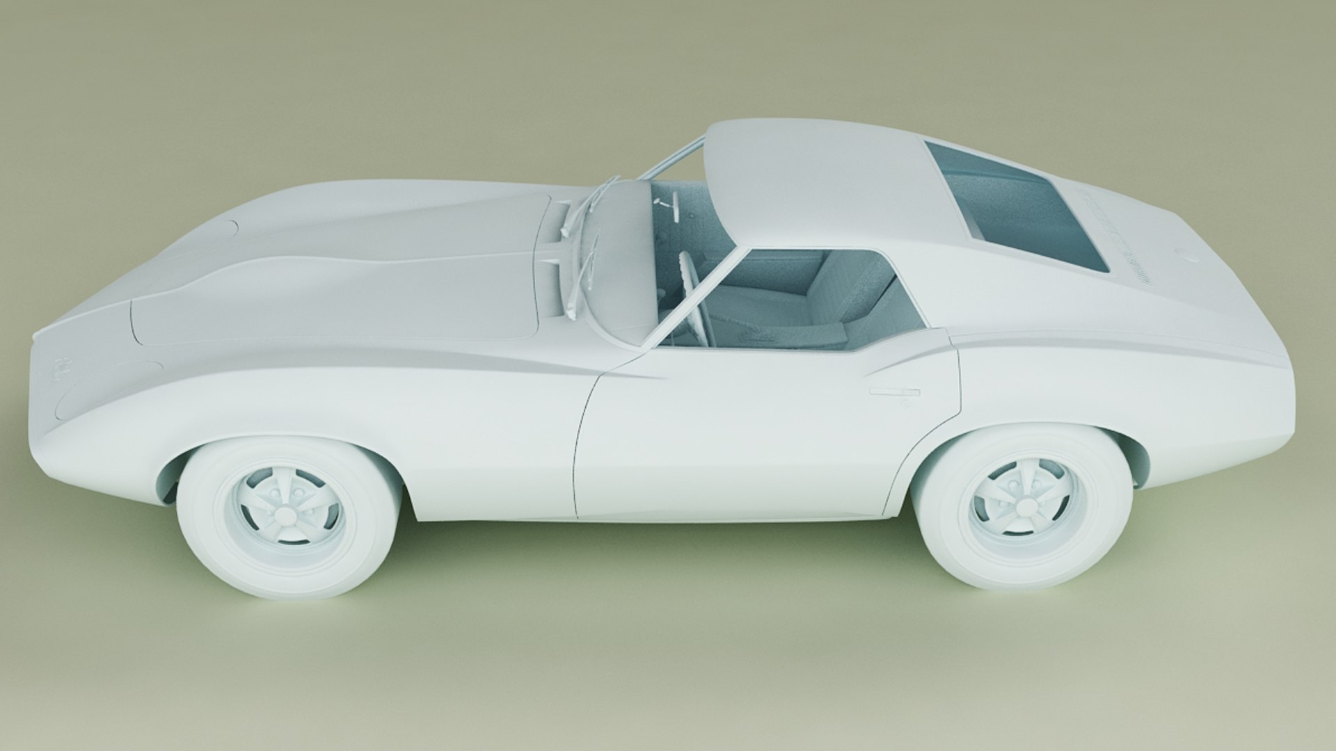 Pontiac Banshee XP-833 3D - TurboSquid 2050938