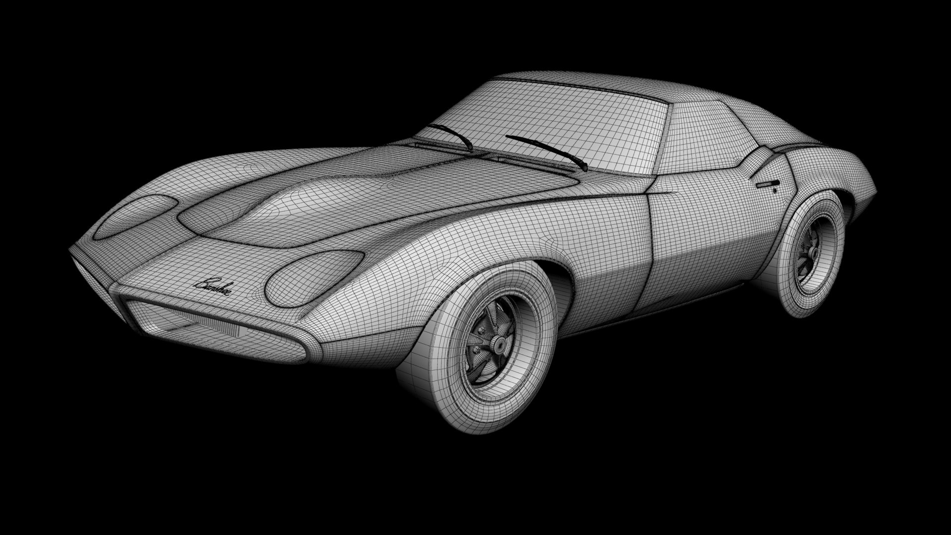 Pontiac Banshee XP-833 3D - TurboSquid 2050938
