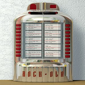 rock-ola jukebox