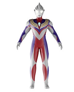Ultraman Tiga 3D mode model