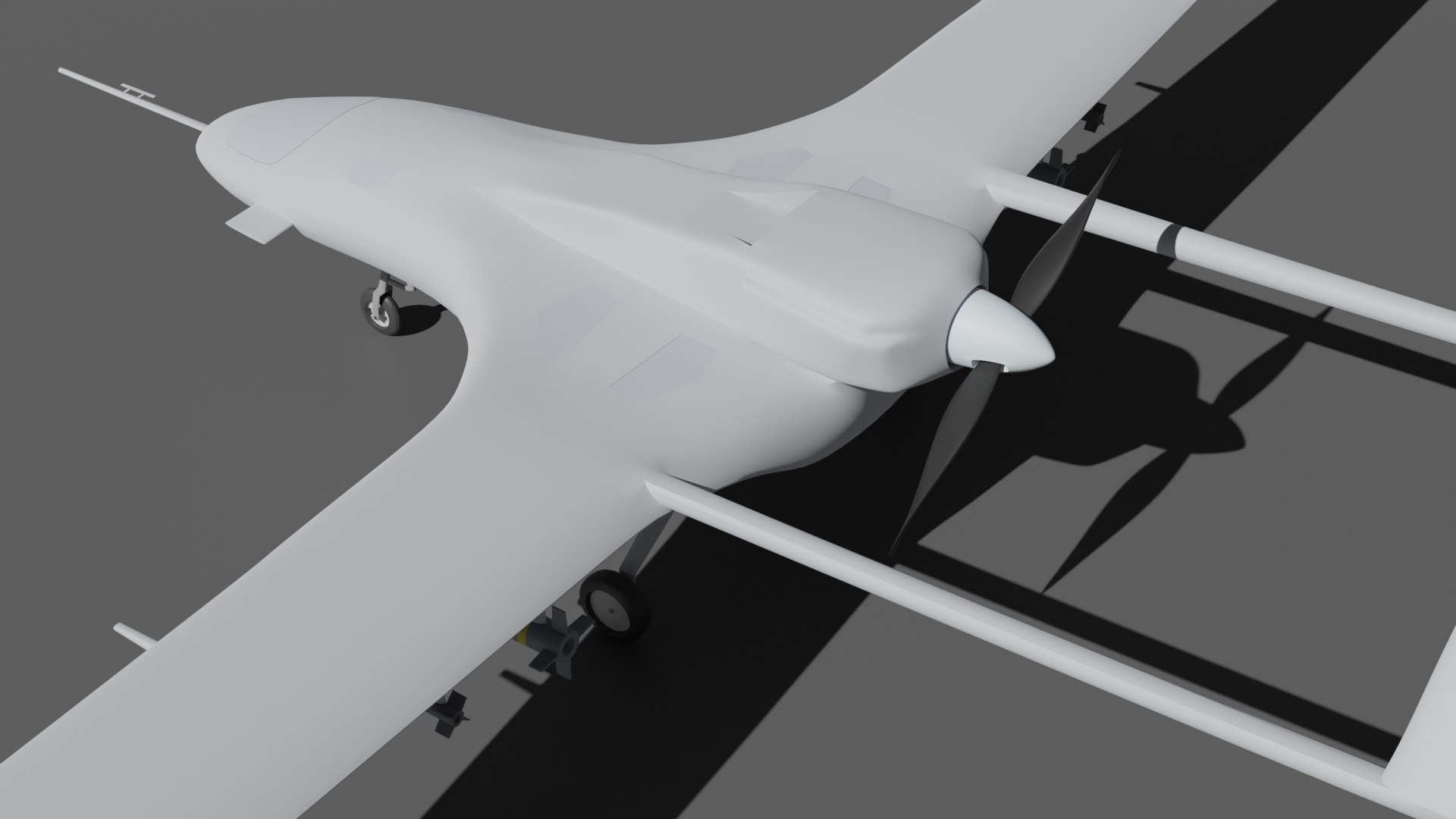 Bayraktar Tb2 3D Model - TurboSquid 2138902
