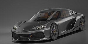 3D model Koenigsegg Gemera 2021