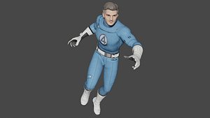 Reed Richards Low-poly