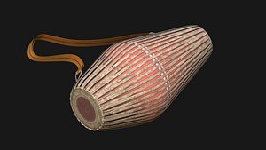 Mridanga 3D Model