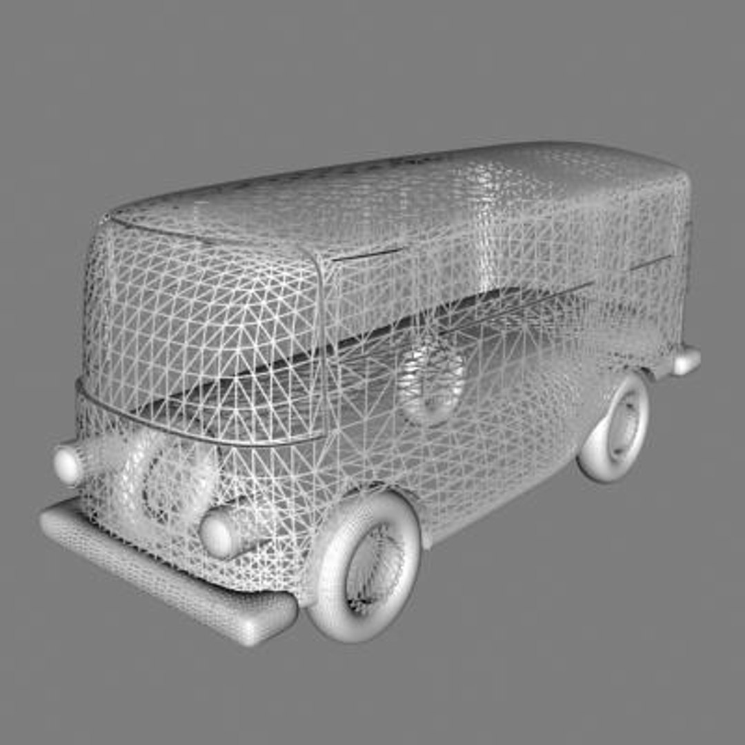 3d van model