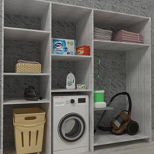 laundry clothing household model