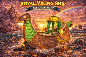 Royal Viking Ship model