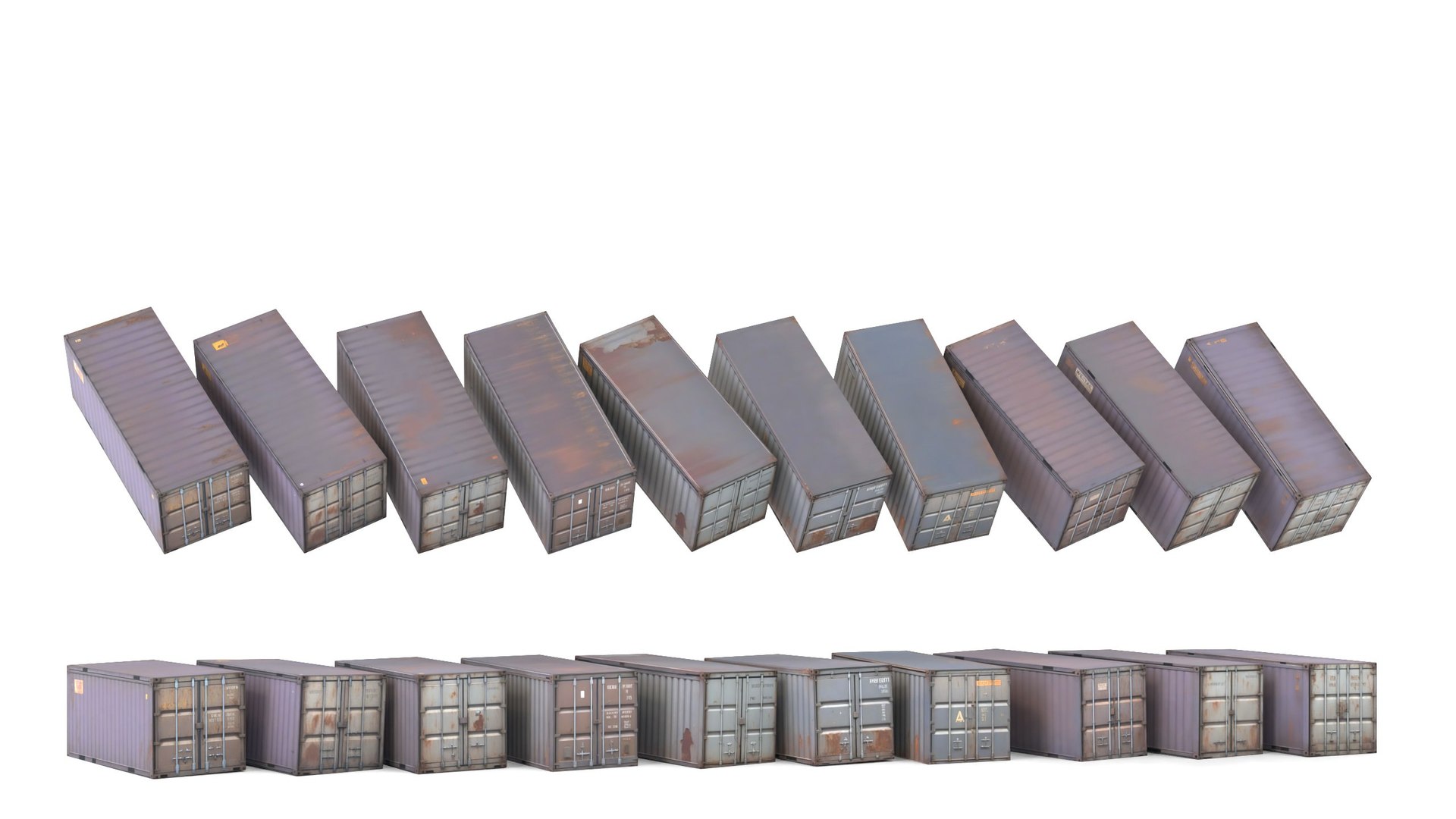 Containers 3D Model - TurboSquid 2210822