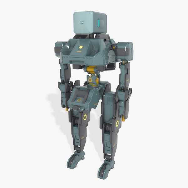 Sci-fi Humanoid Robot RH4