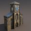 Church Low Poly 3d Model