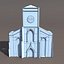 Church Low Poly 3d Model