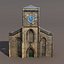 Church Low Poly 3d Model