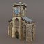 Church Low Poly 3d Model