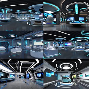 Exhibition Hall Collection 01 3D model