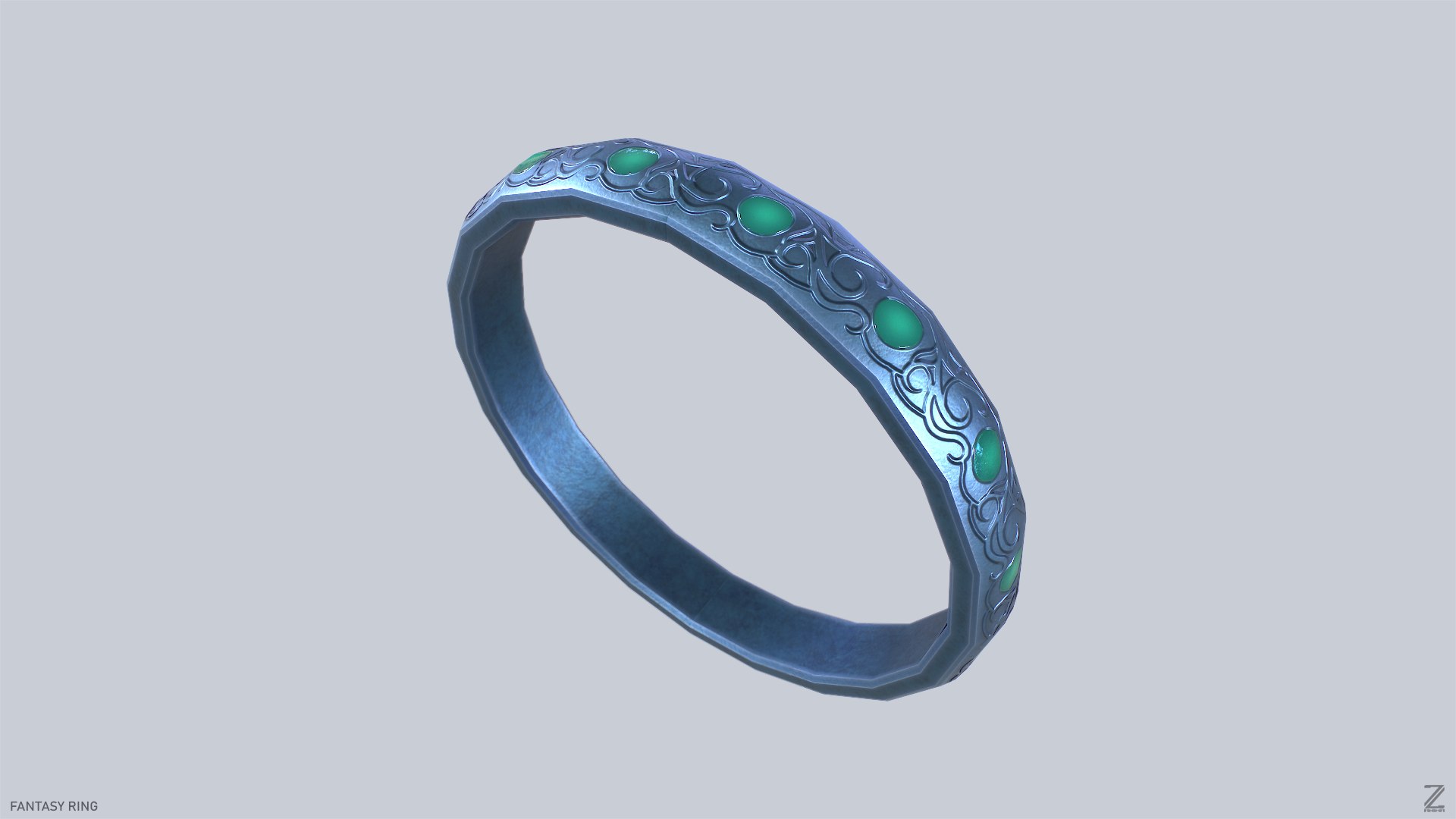 Fantasy Ring Model - TurboSquid 2416634