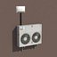 Air conditioning PACK  Low Poly 3d Modle