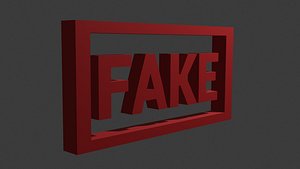3D fake symbol