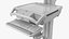 Capsa Healthcare Medical Computer Cart White