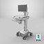 Capsa Healthcare Medical Computer Cart White