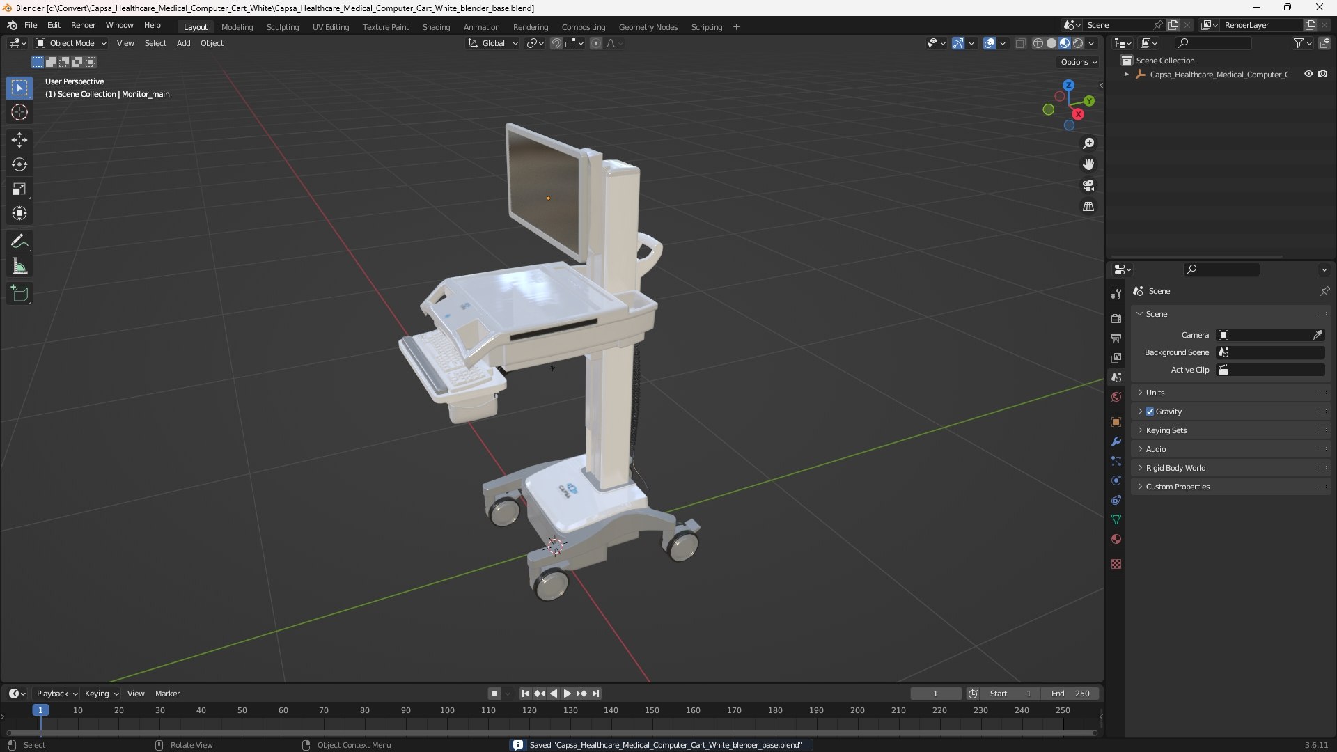 Capsa Healthcare Medical Computer Cart White 3D https://p.turbosquid.com/ts-thumb/2V/xYwTrI/iR/capsa_healthcare_medical_computer_cart_white_1001/jpg/1768817275/1920x1080/fit_q87/56cbb1c582598751a47e537702dae955809ba2e1/capsa_healthcare_medical_computer_cart_white_1001.jpg