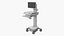 Capsa Healthcare Medical Computer Cart White