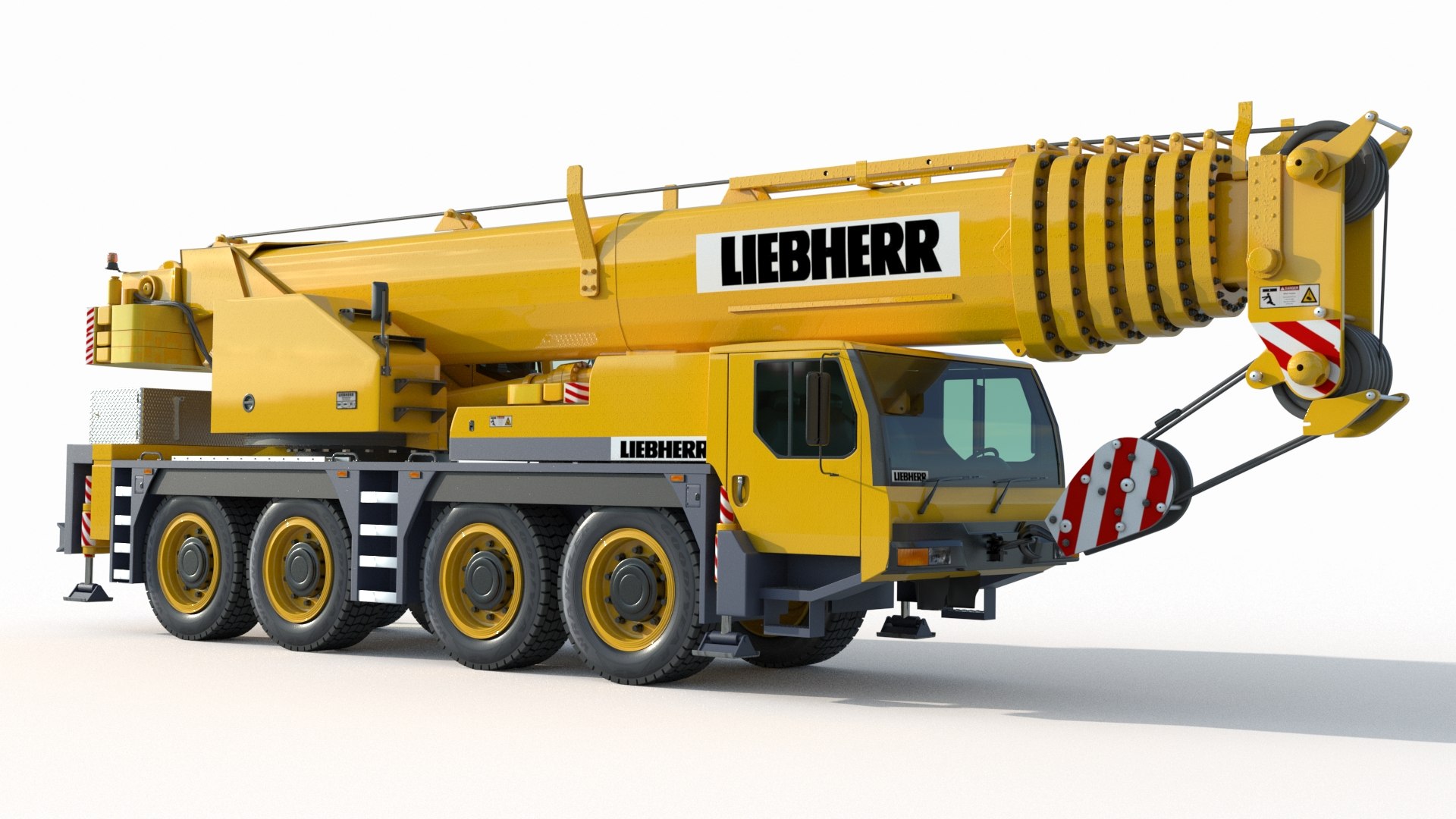 3D Model Liebherr LTM 1080 Cranes - TurboSquid 2190133