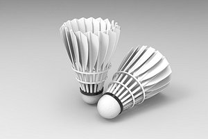 Badminton Ball 3D