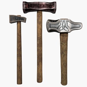 Blacksmith Hammer Set 1 model