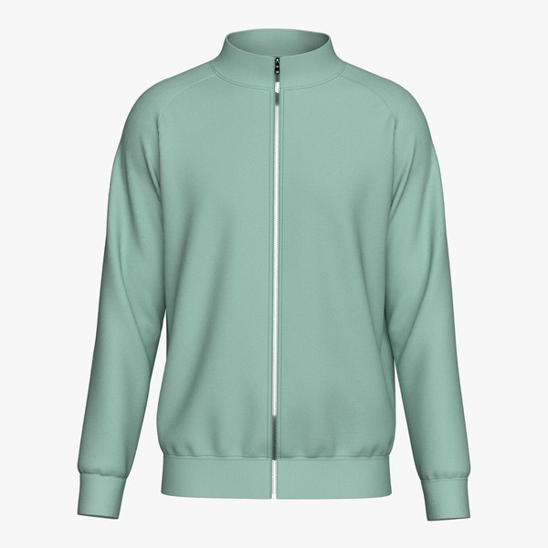 modèle 3D de Mens Knitted Outdoor Fleece Jacket - TurboSquid 2082565