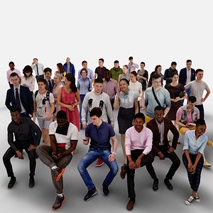 40X REAL 3D PEOPLE MAXPACK  2