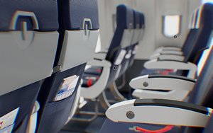 Airbus A320 Airplane Cabin