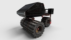 Rider Truck Machine 3D model