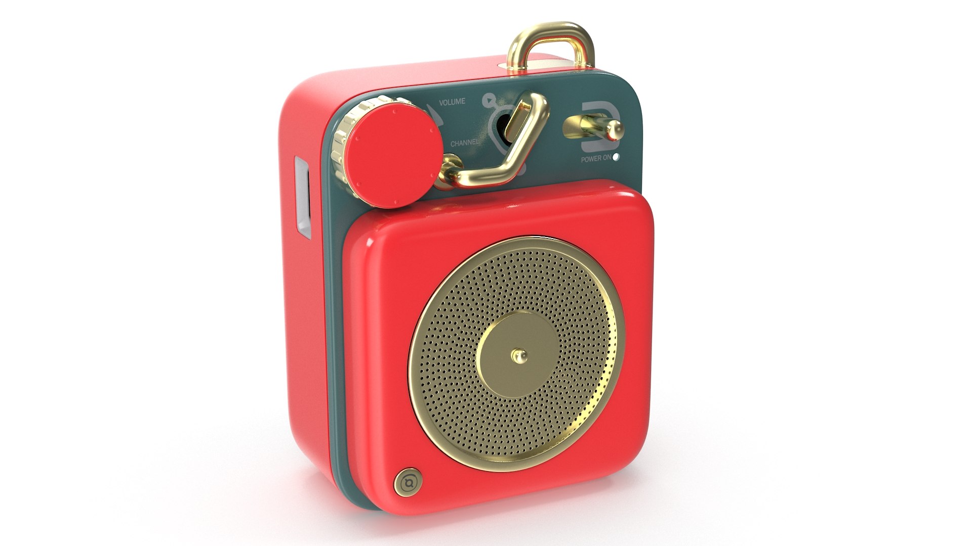 Muzen Button Mini Speaker 3D - TurboSquid 2246389