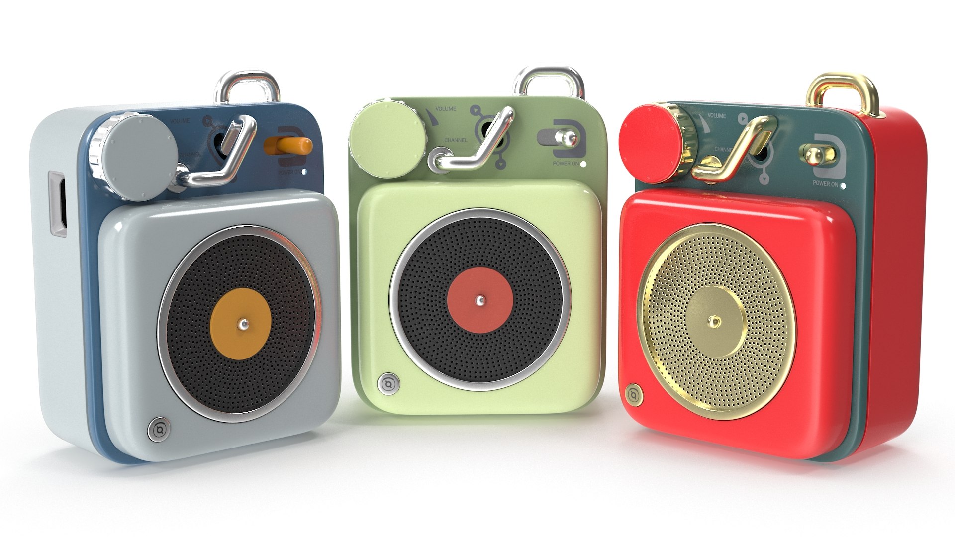 Muzen Button Mini Speaker 3D - TurboSquid 2246389