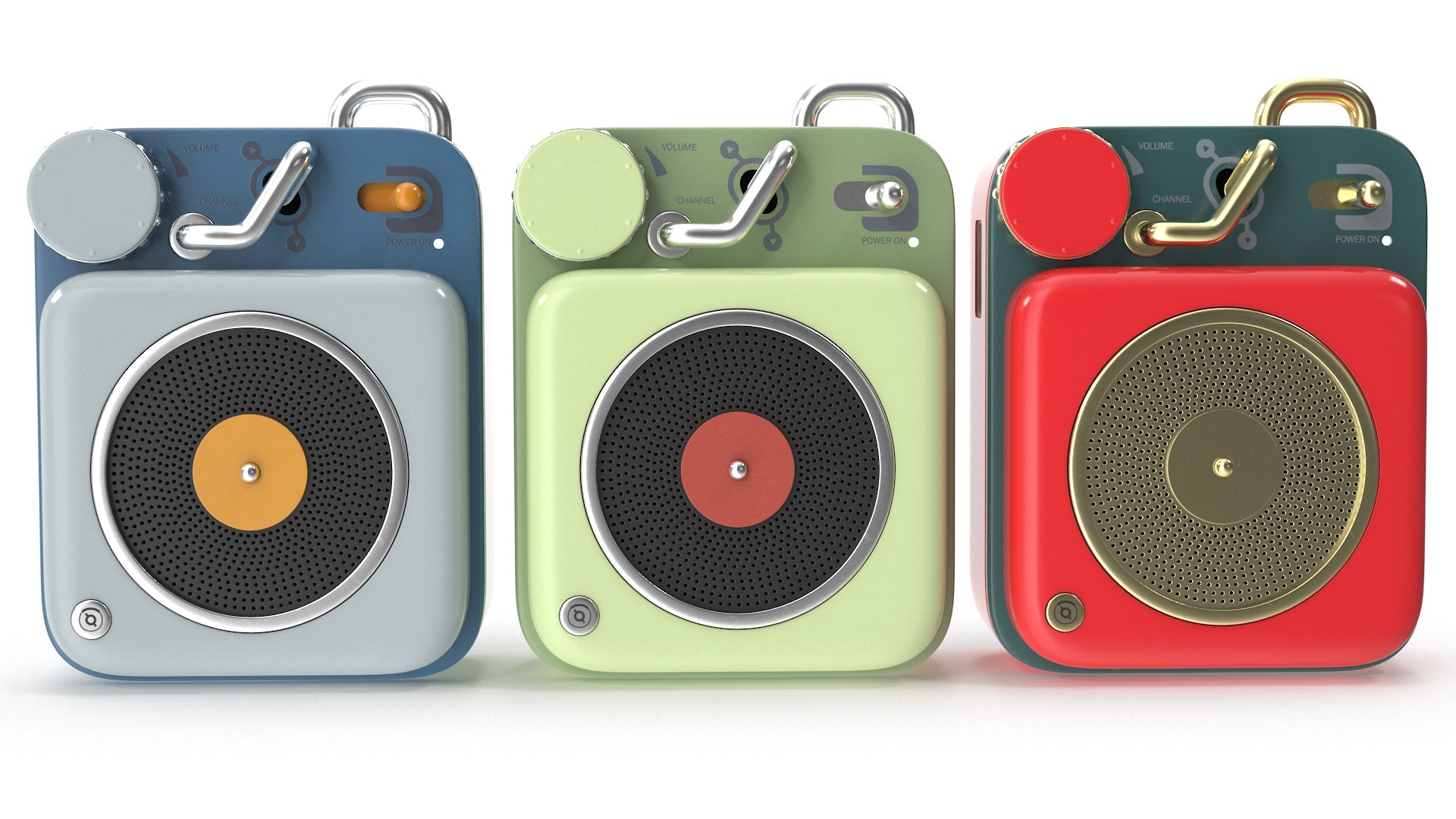Muzen Button Mini Speaker 3D - TurboSquid 2246389
