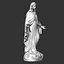 Virgin Mary Statue V3 print