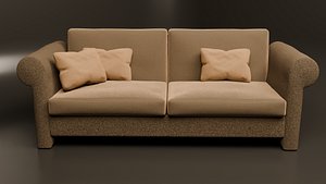 Sofa- Two seat cream sofa